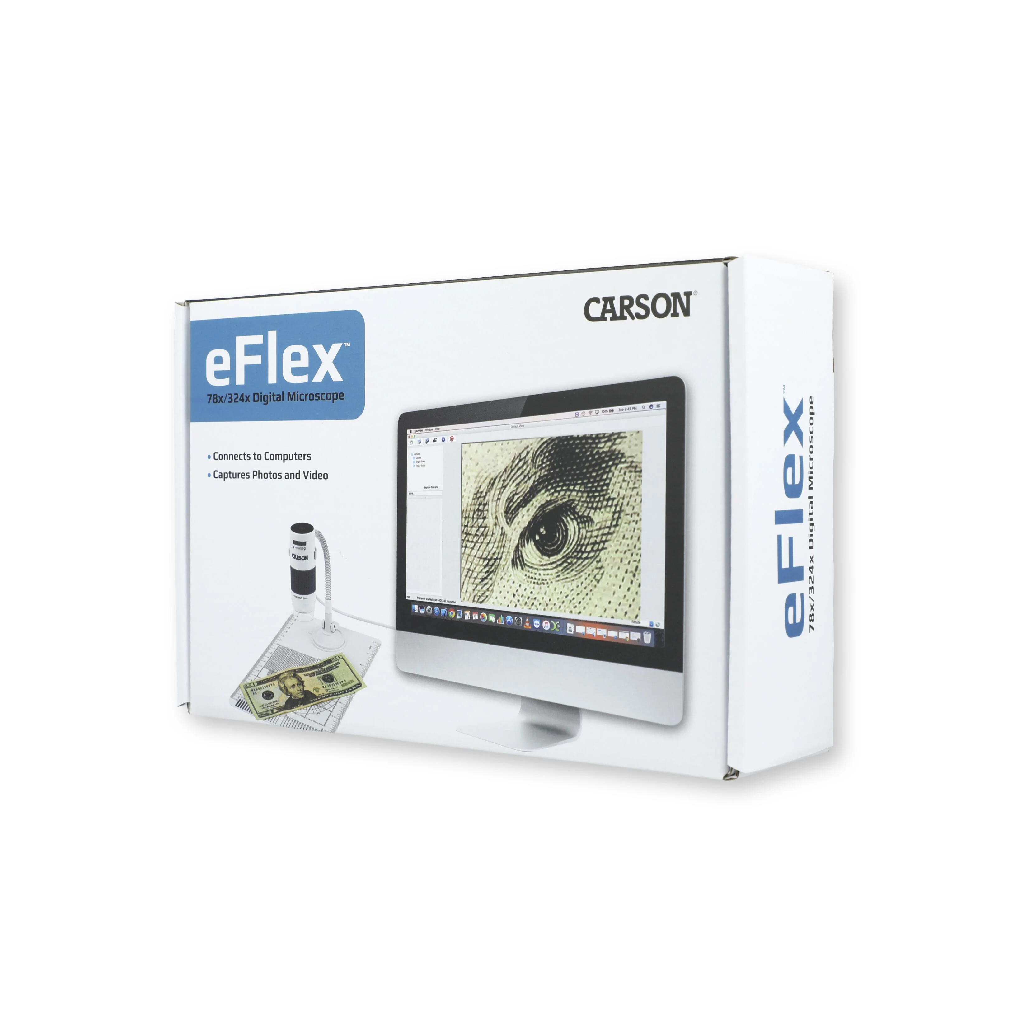 Carson eFlex 75-300x Digital LED Microscope (mm840) - Image 5