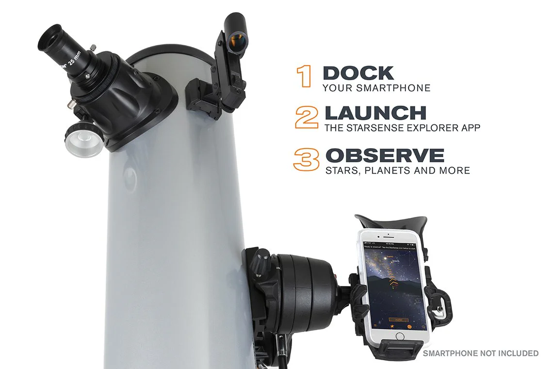 Celestron StarSense Explorer DX 130AZ - Smartphone app-enabled newtonian reflector telescope - Image 3