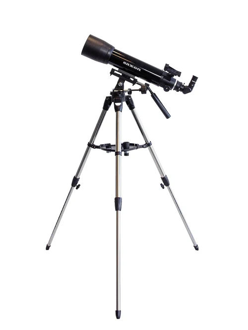 saxon 1026-AZ3 SC Refractor Telescope with Steel Tripod - Image 4