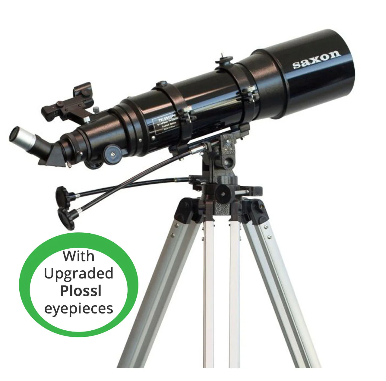Saxon 1206-AZ3 Pioneer Refractor Telescope