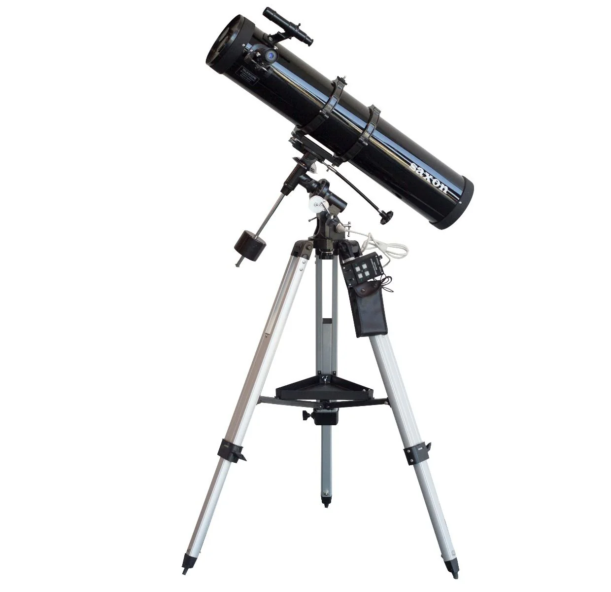 saxon 1309-EQ2 Velocity Reflector Telescope with Motor Drive - Image 3