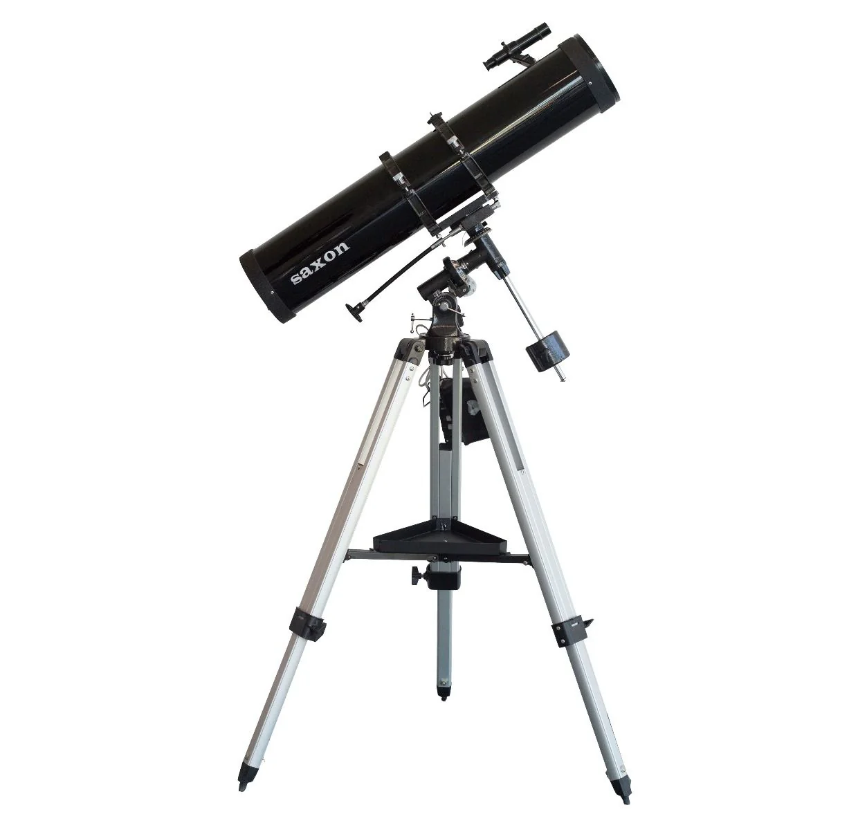 saxon 1309-EQ2 Velocity Reflector Telescope with Motor Drive - Image 4